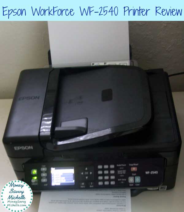Epson WorkForce WF-2540 Printer Review