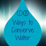 ways to conserve water
