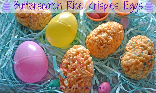 Butterscotch Rice Krisipies Eggs Recipe