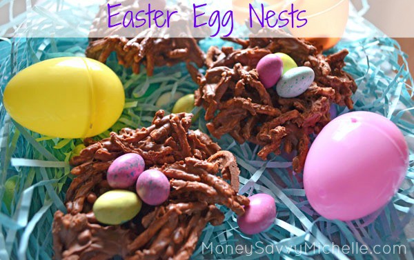 Chow Mein Easter Egg Nests