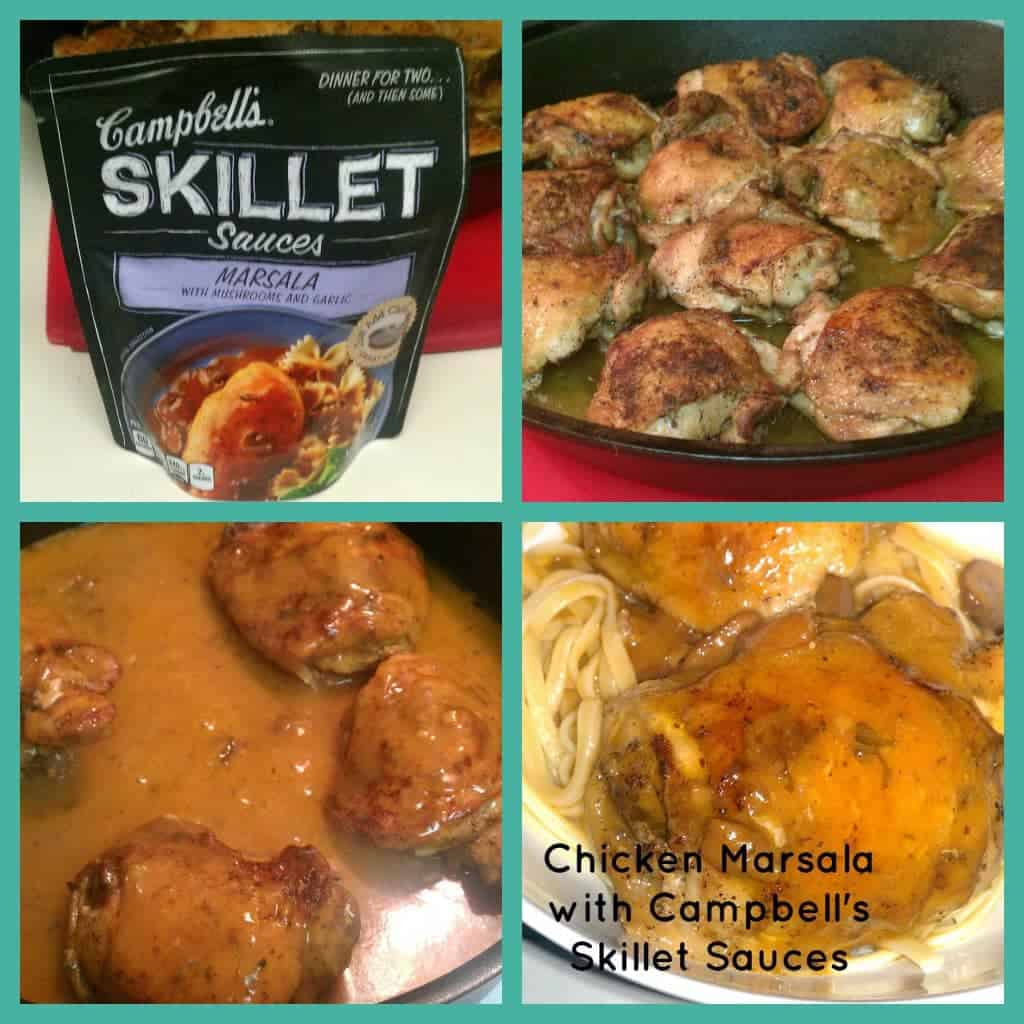 Campbell's Skillet Sauces Review - Quick Chicken Marsala