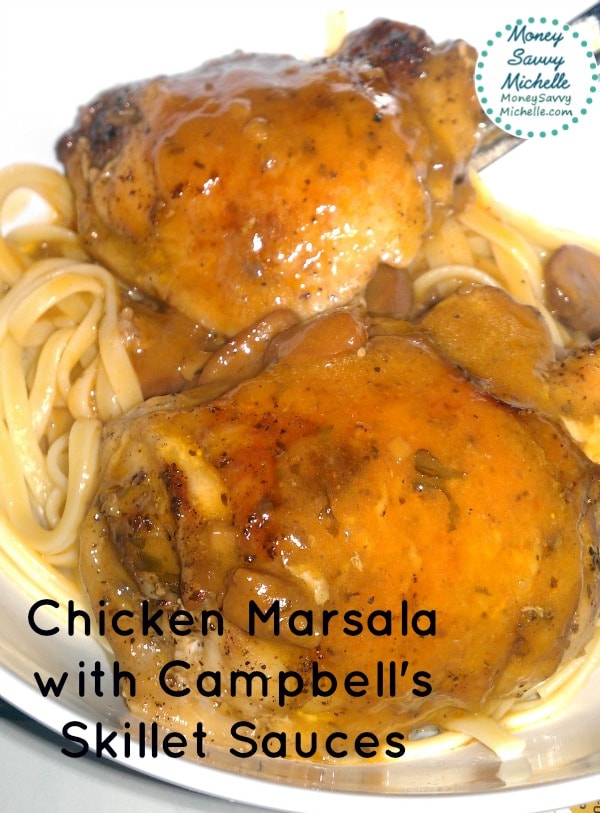 Campbell's Skillet Sauces Review - Quick Chicken Marsala Campbell's Skillet Sauces Review - Quick Chicken Marsala