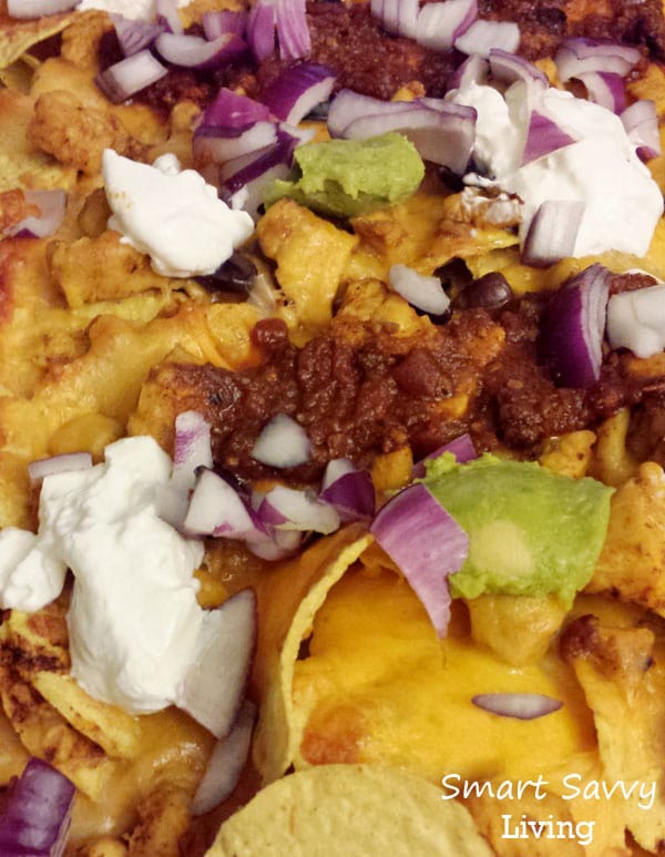 Loaded Chicken Nachos