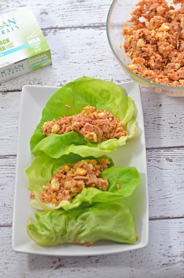 Spicy Tuna Lettuce Wraps #Shop