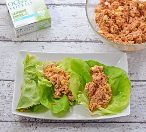 Spicy Tuna Lettuce Wraps #Shop