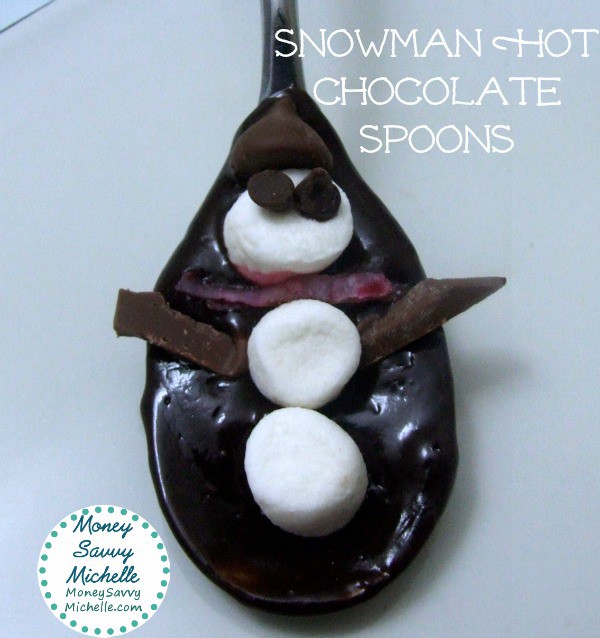 Snowman Hot Chocolate Spoons Recipe #shop Snowman Hot Chocolate Spoons Recipe #shop