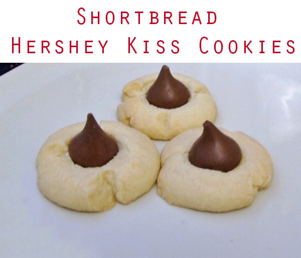 Shortbread Hershey Kiss Cookies Recipe