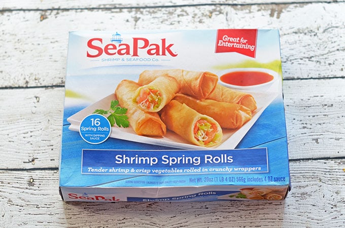 Shrimp Spring Rolls with Spicy Hoisin Peanut Dipping Sauce Recipe - The Perfect Holiday Appetizer #shop