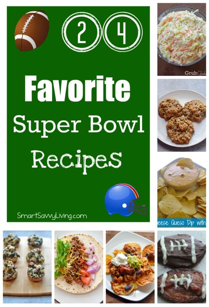 24 Favorite Super Bowl Recipes | SmartSavvyLiving.com