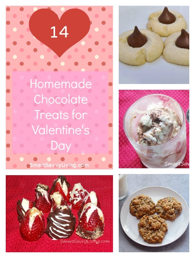 14 Homemade Chocolate Treats for Valentine's Day | SmartSavvyLiving.com