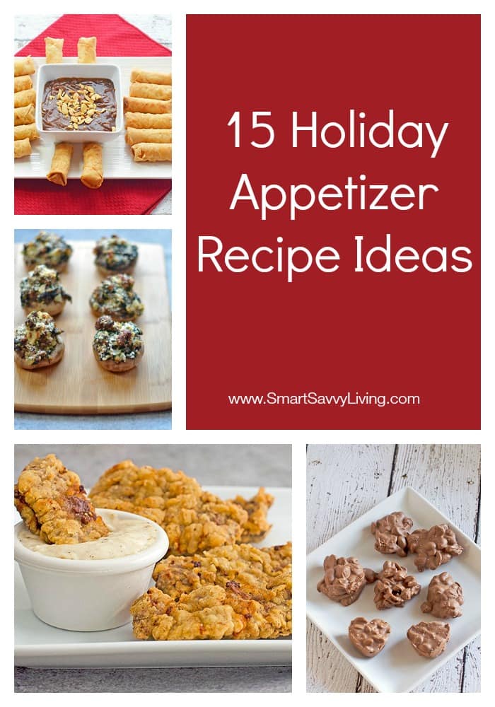 15 Holiday Appetizer Recipe Ideas