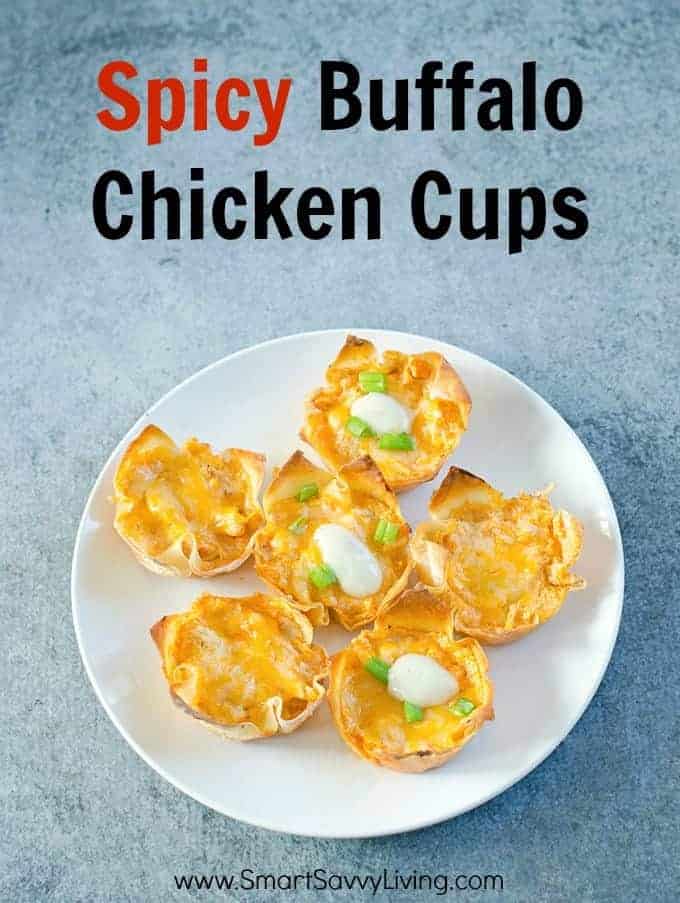Spicy Buffalo Chicken Cups Recipe