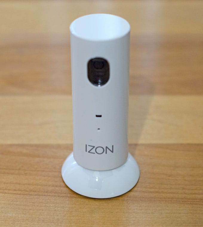 The izon camera works as a great pet cam!