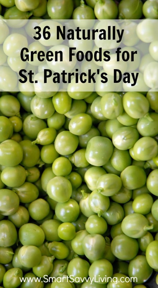 36 Naturally Green Foods for St. Patrick's Day