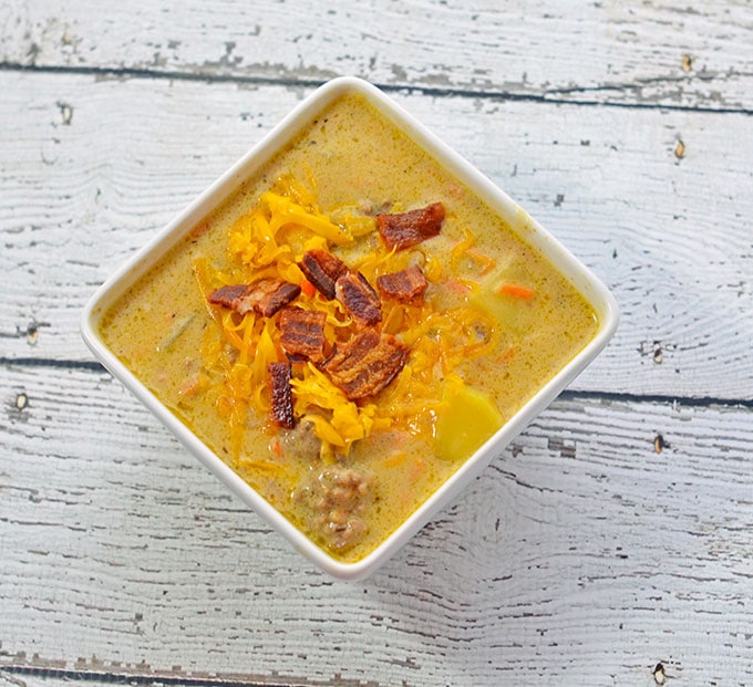Bacon Cheeseburger Soup Recipe Bacon Cheeseburger Soup Recipe