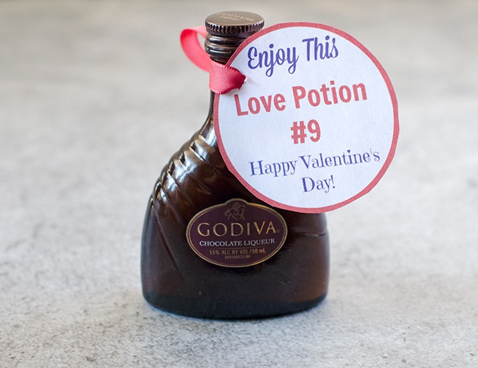 Free Printable Love Potion #9 Adult Valentines