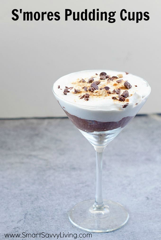 This Homemade S'mores Pudding Cups Recipe is the perfect Valentine's Day recipe to share, or when you just want to indulge. Homemade S'mores Pudding Cups Recipe