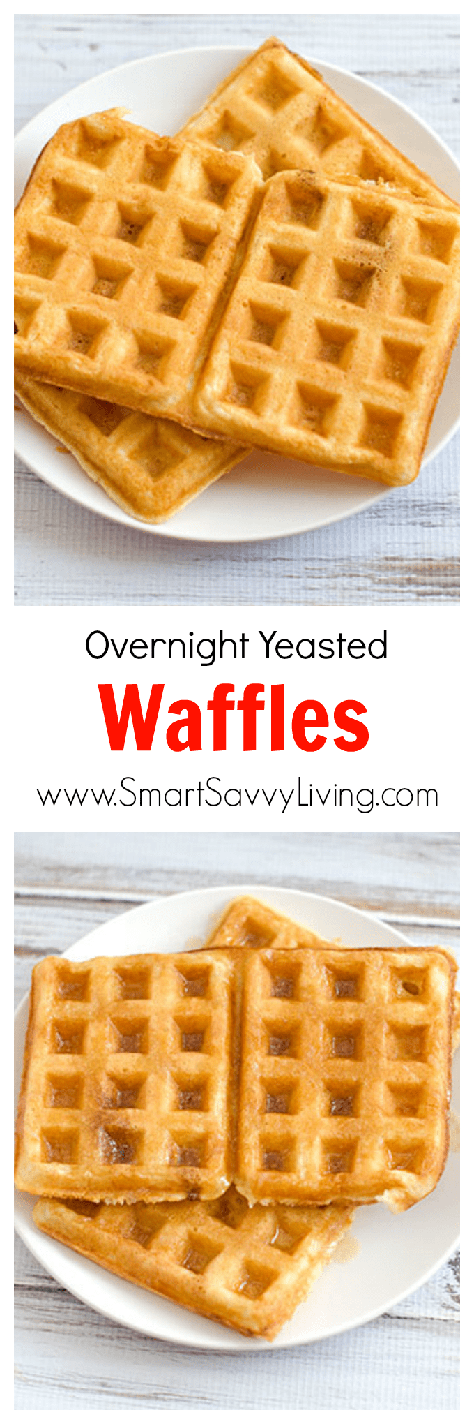 Overnight Yeasted Waffles Recipe