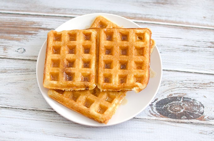 Overnight Yeasted Waffles Recipe