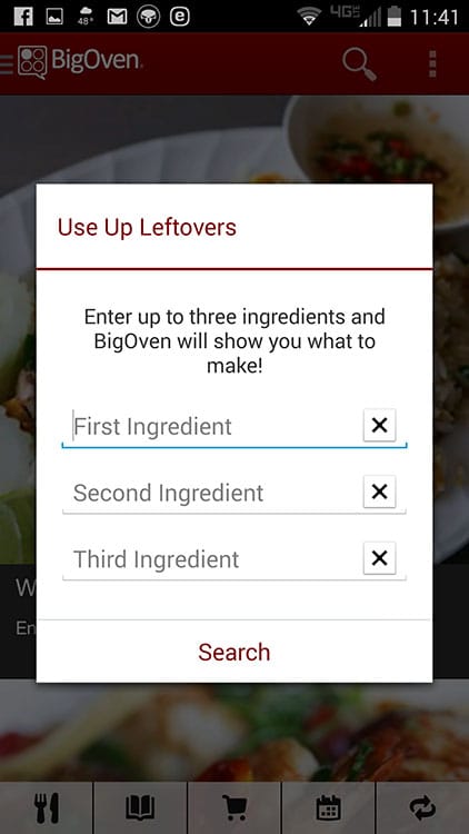 BigOven-App-Leftovers-Menu