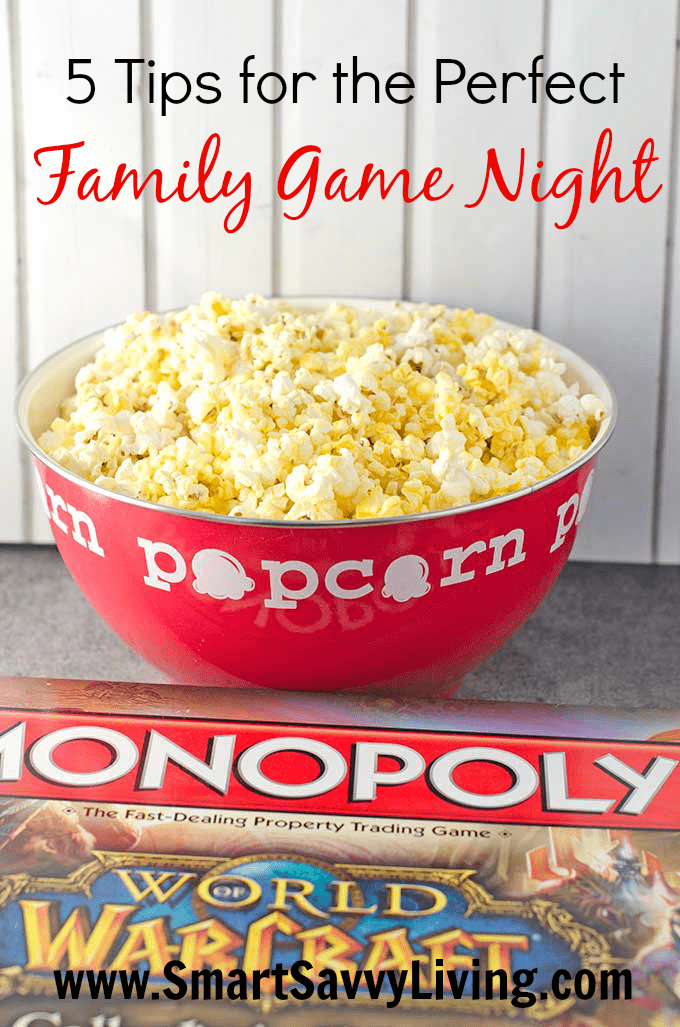 5 Tips for the Perfect Family Game Night