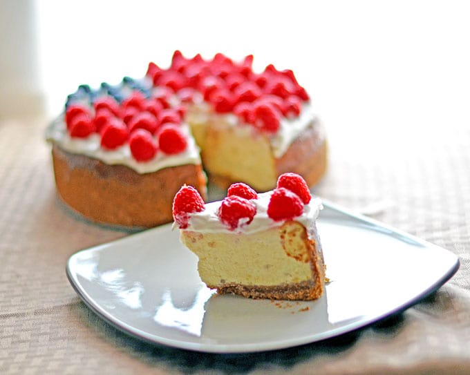 American Flag Cheesecake Recipe