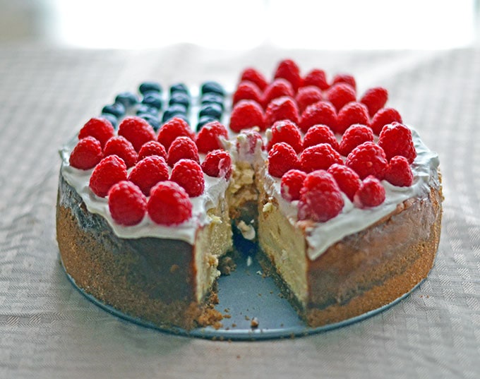 American Flag Cheesecake Recipe