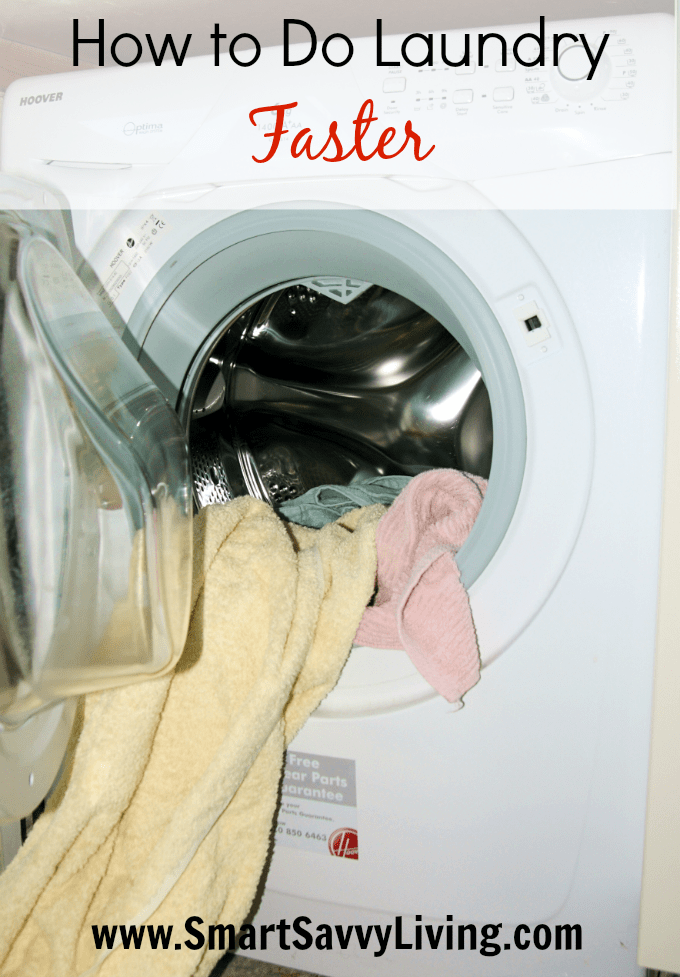 Smart Tips: How to Do Laundry Faster