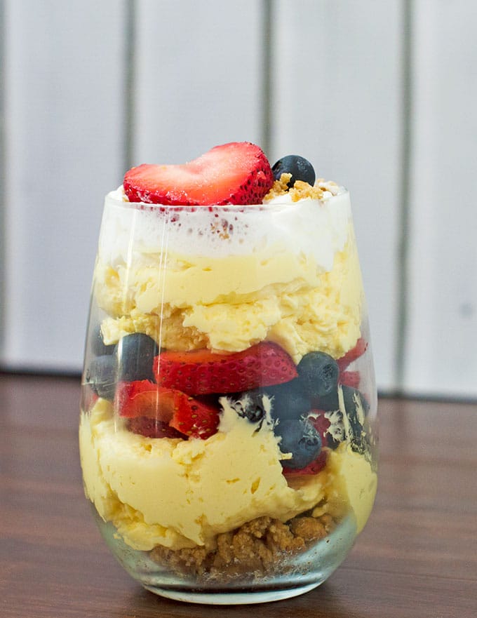 No-Bake Berry Cheesecake Parfaits Recipe