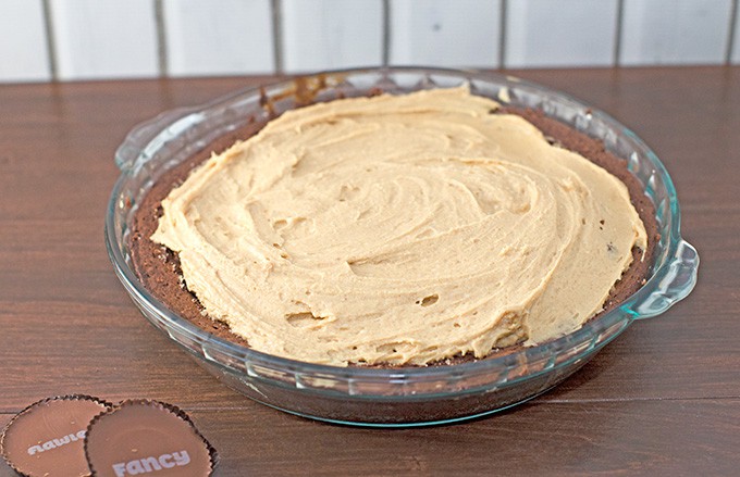 Peanut Butter Pie with Brownie Crust Recipe