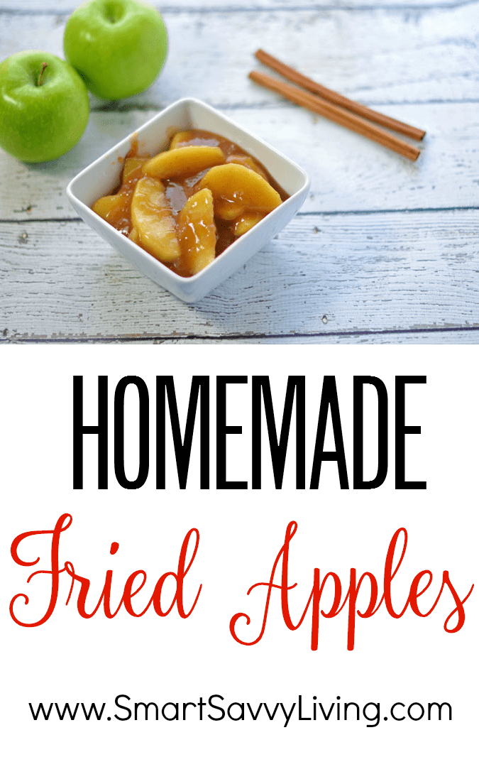 Homemade Fried Apples Recipe Collage