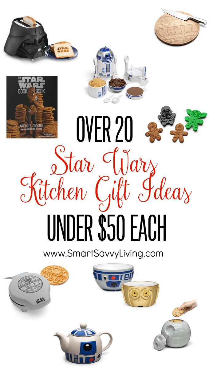 Over 20 Star Wars Kitchen Gift Ideas Under $50 Each | Whether you're looking for Star Wars birthday gift ideas, Star Wars Christmas gift ideas, or anything in between, the cooking Star Wars fan is sure to love any of these Star Wars gift ideas under $50!