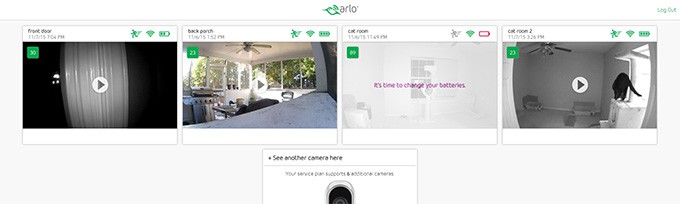 arlo in browser