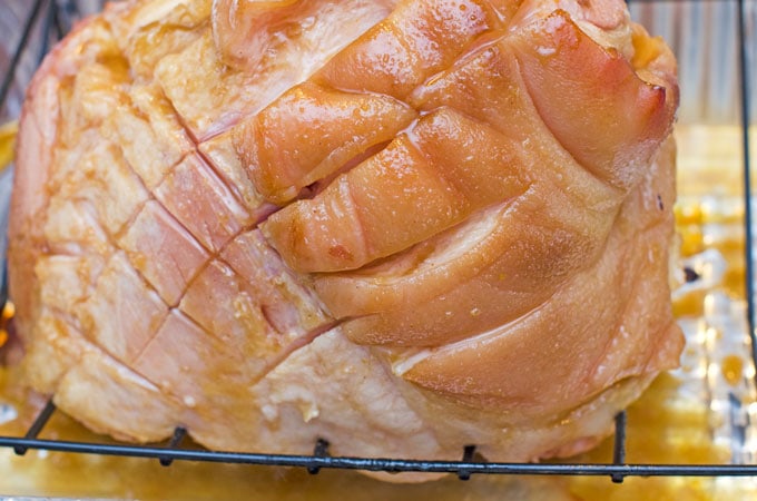 Brown Sugar Ham Glaze Recipe | Whether it's for Easter brunch, Thanksgiving lunch or Christmas dinner, this ham glaze recipe is full of sticky flavor that you can enjoy all year long. Not only is this brown sugar ham glaze delicious, but it also gives your ham a beautiful sheen to really impress your guests.