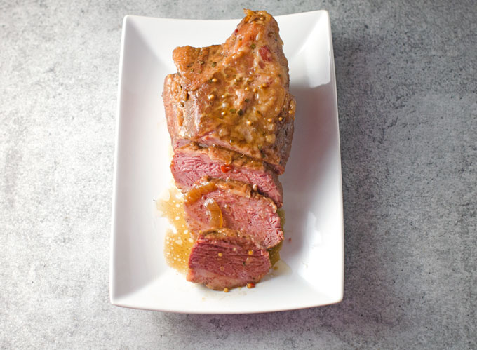 Beer-Braised Corned Beef Recipe Beer-Braised Corned Beef Recipe