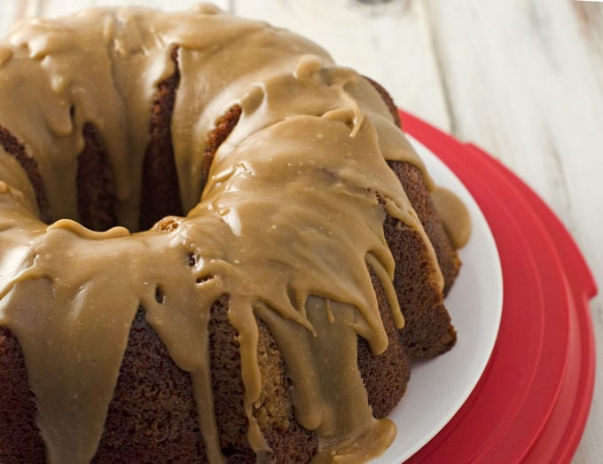 Spice Bundt Cake With Salted Caramel Glaze Recipe