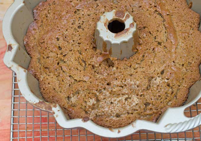 Spice Bundt Cake With Salted Caramel Glaze Recipe