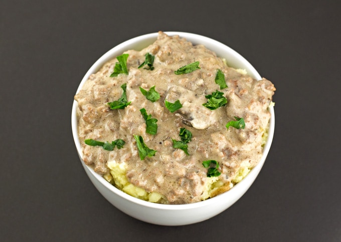 Beef Stroganoff Made With Ground Beef Recipe