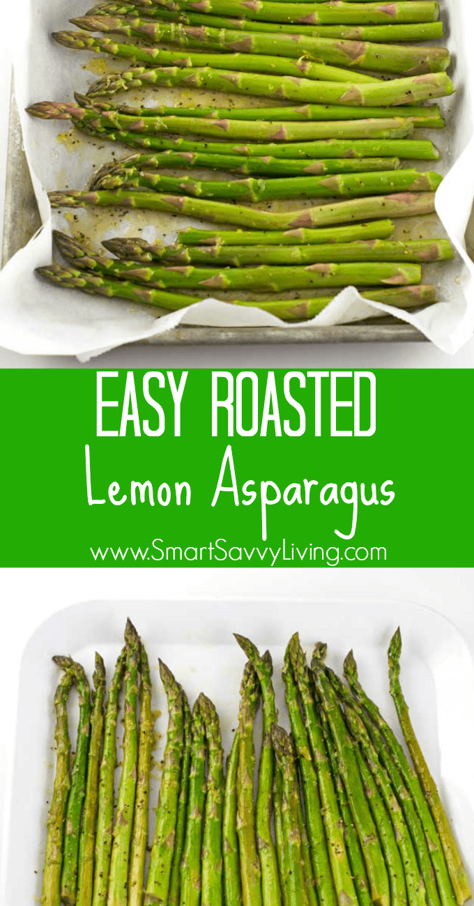 Easy Roasted Lemon Asparagus Recipe