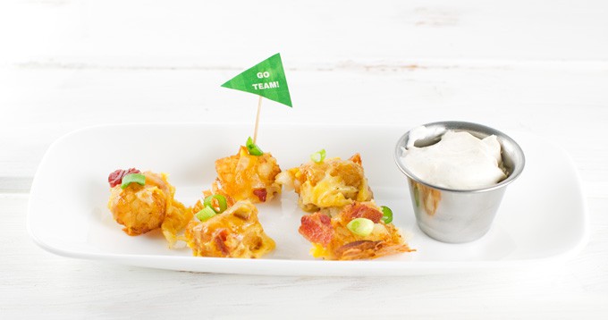 Easy Game Day Party Tips + Loaded Tater Tots Recipe