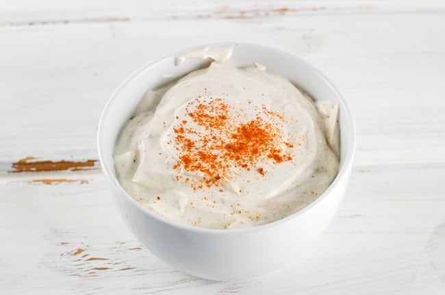 3 Ingredient Spicy Ranch Dipping Sauce Recipe