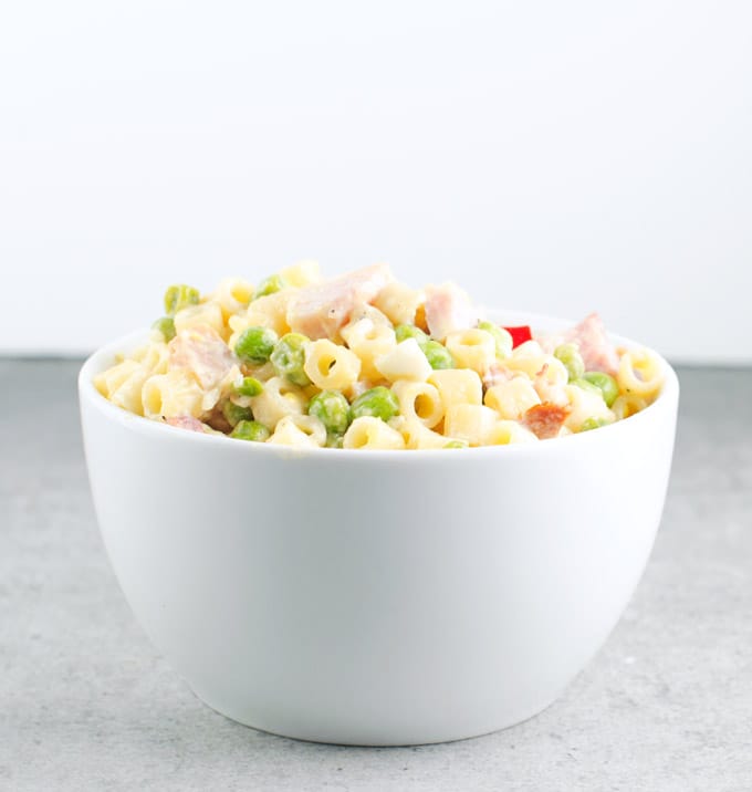 Pasta Salad With Peas And Ham Recipe Picture Pasta Salad With Peas And Ham Recipe
